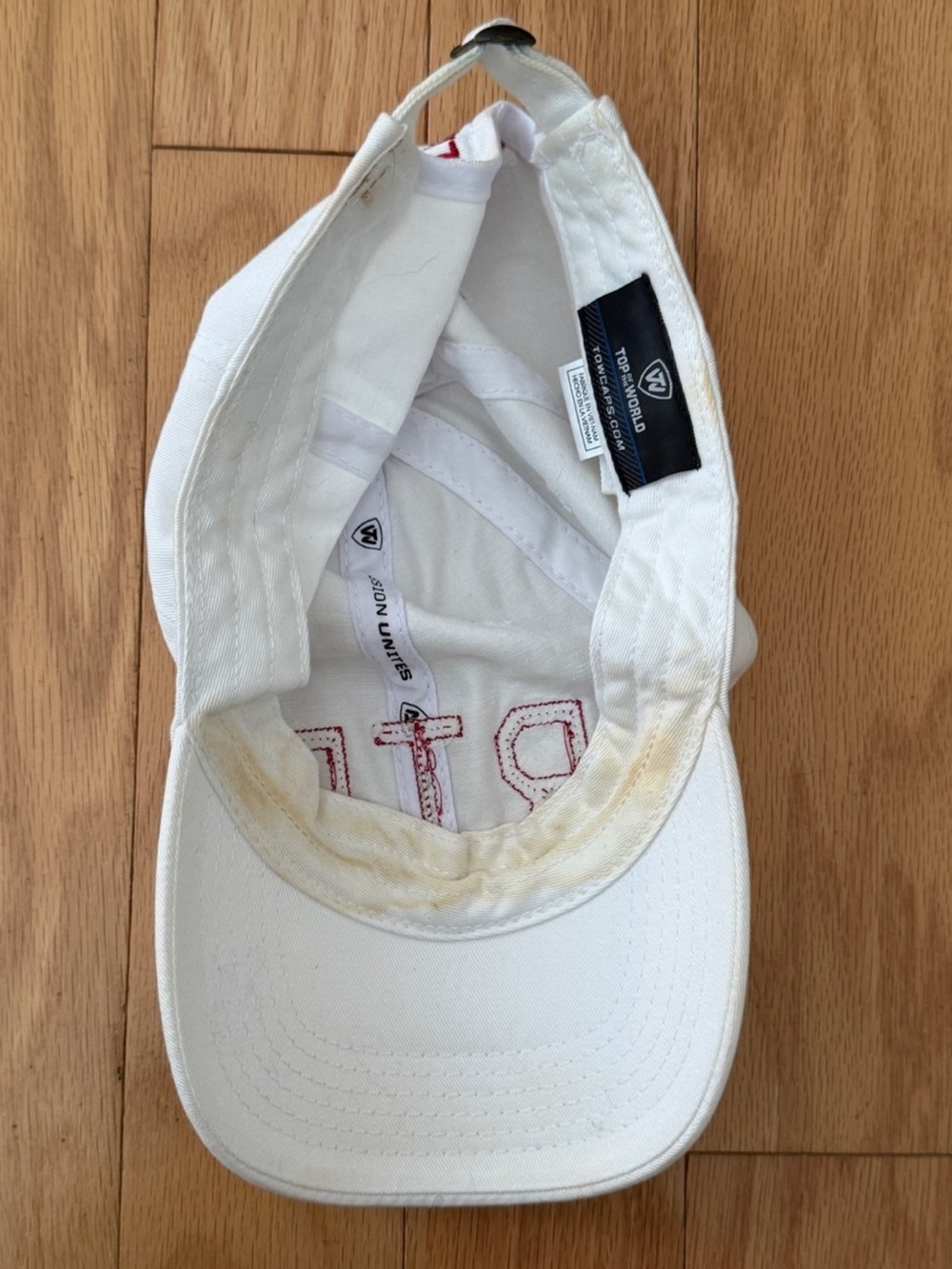White RTR Ball Cap - Picture 2 of 2